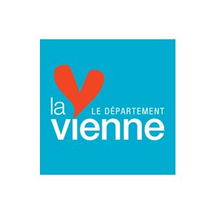 logo département de la Vienne références clients Hippocad